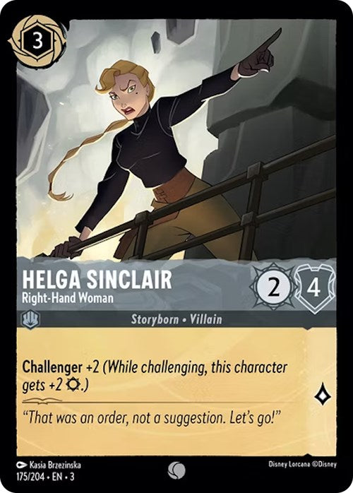 Helga Sinclair - Right-Hand Woman (175/204) [Into the Inklands] | North Valley Games