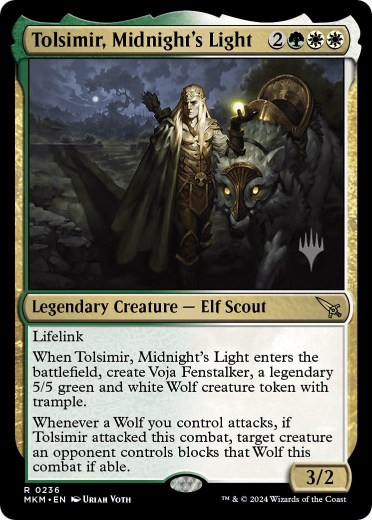 Tolsimir, Midnight's Light (Promo Pack) [Murders at Karlov Manor Promos] | North Valley Games