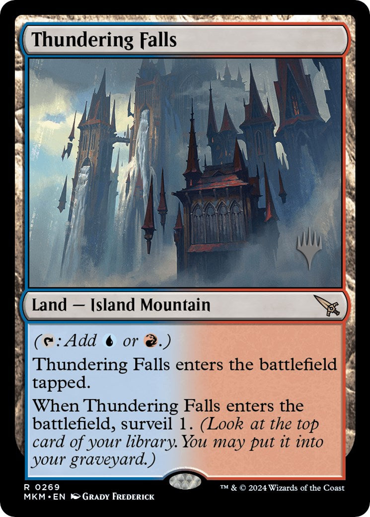 Thundering Falls (Promo Pack) [Murders at Karlov Manor Promos] | North Valley Games