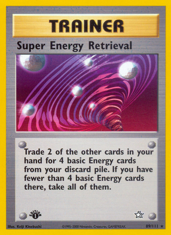 Super Energy Retrieval (89/111) [Neo Genesis 1st Edition] | North Valley Games