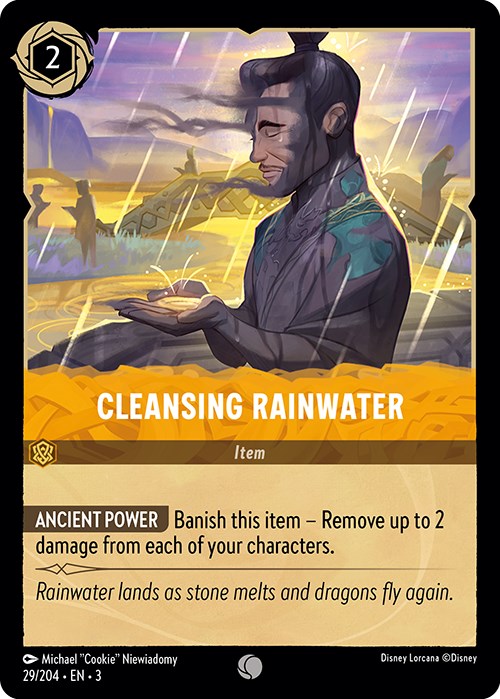 Cleansing Rainwater (29/204) [Into the Inklands] | North Valley Games