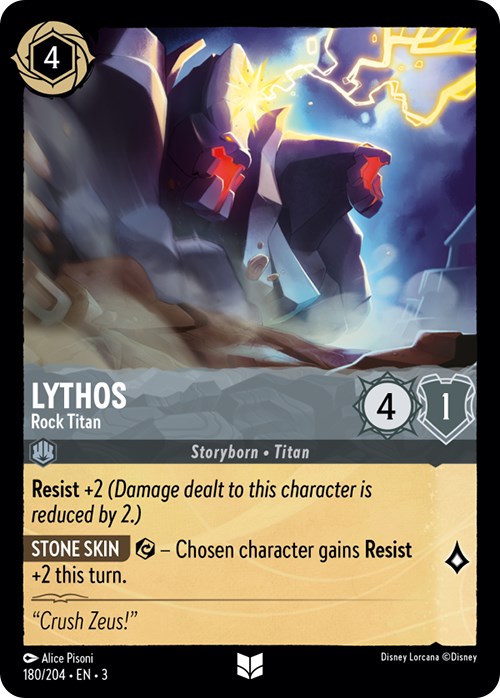 Lythos - Rock Titan (180/204) [Into the Inklands] | North Valley Games