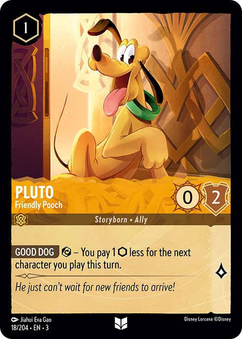 Pluto - Friendly Pooch (18/204) [Into the Inklands] | North Valley Games