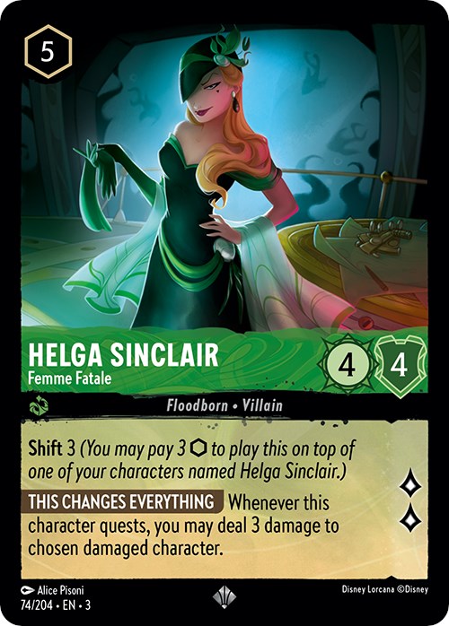 Helga Sinclair - Femme Fatale (74/204) [Into the Inklands] | North Valley Games