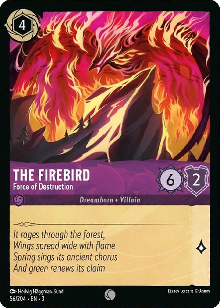 The Firebird - Force of Destruction (56/204) [Into the Inklands] | North Valley Games