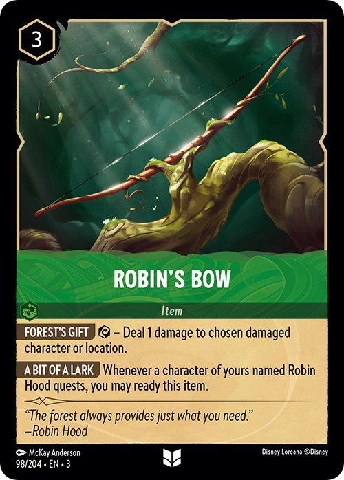Robin's Bow (98/204) [Into the Inklands] | North Valley Games