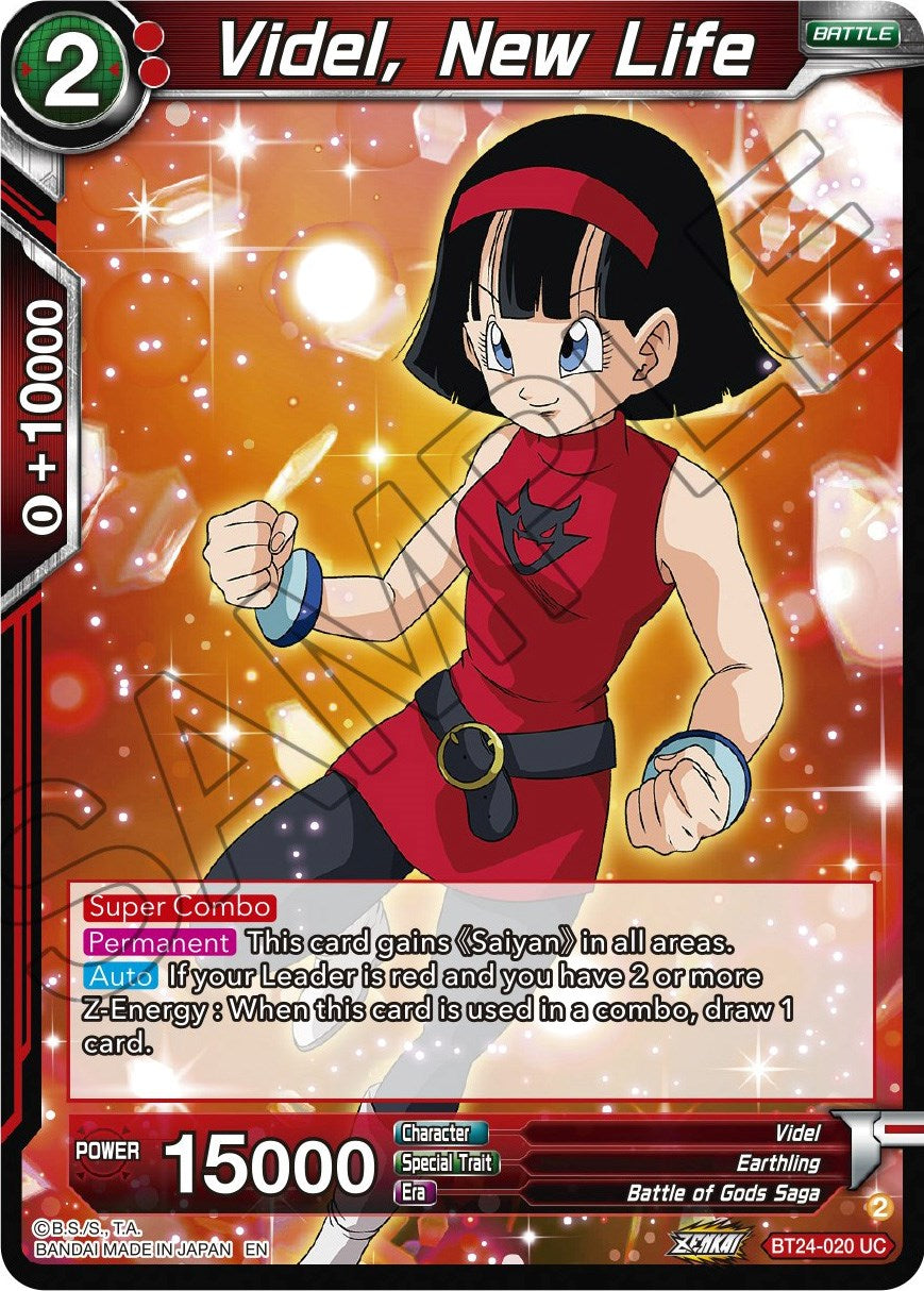 Videl, New Life (BT24-020) [Beyond Generations] | North Valley Games