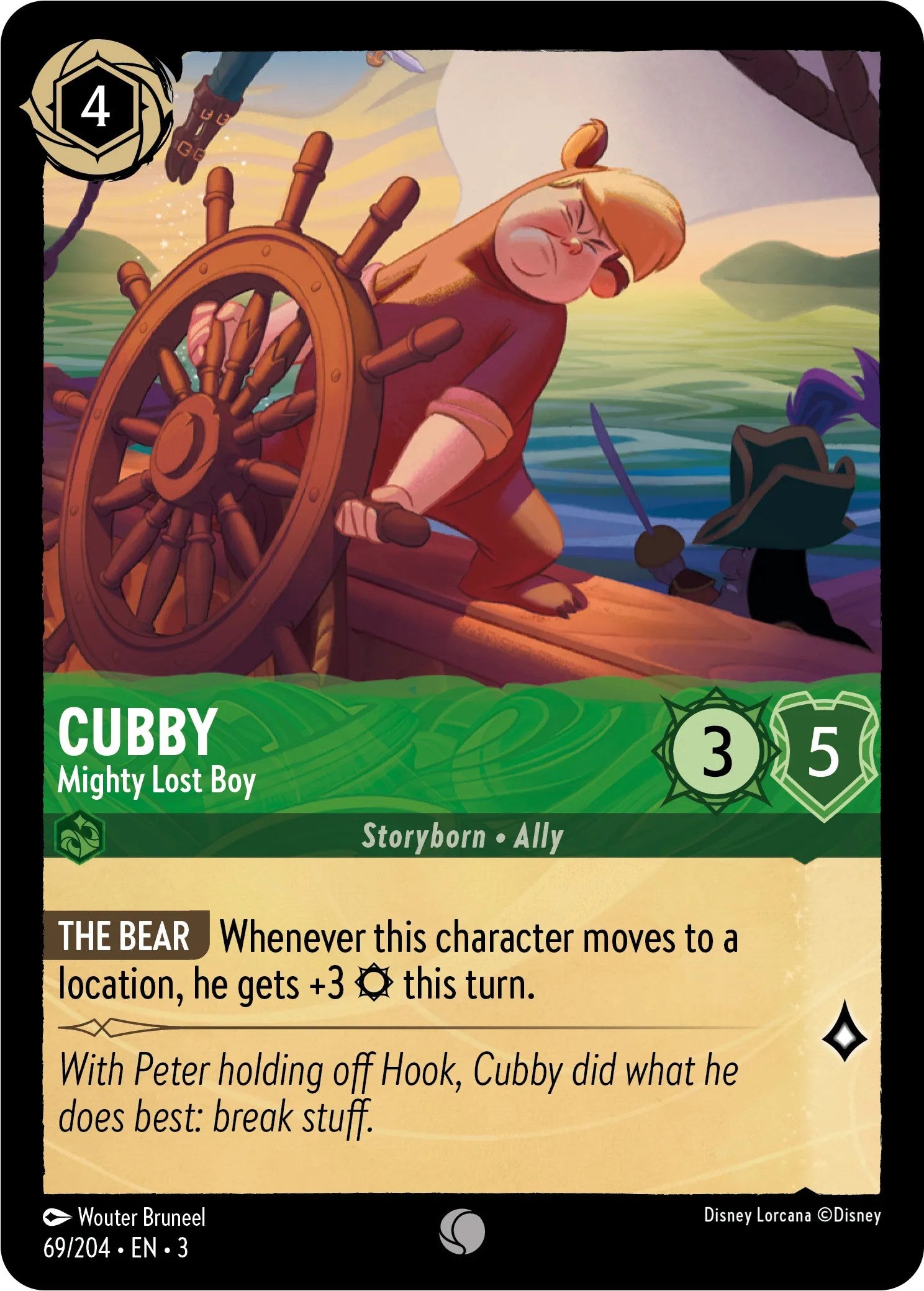 Cubby - Mighty Lost Boy (69/204) [Into the Inklands] | North Valley Games