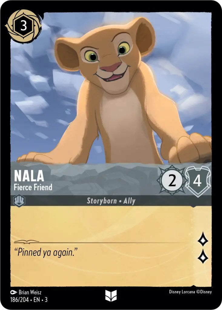 Nala - Fierce Friend (186/204) [Into the Inklands] | North Valley Games