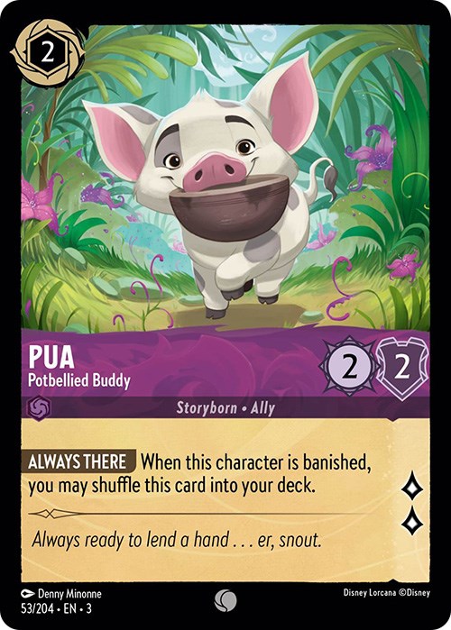 Pua - Potbellied Buddy (53/204) [Into the Inklands] | North Valley Games