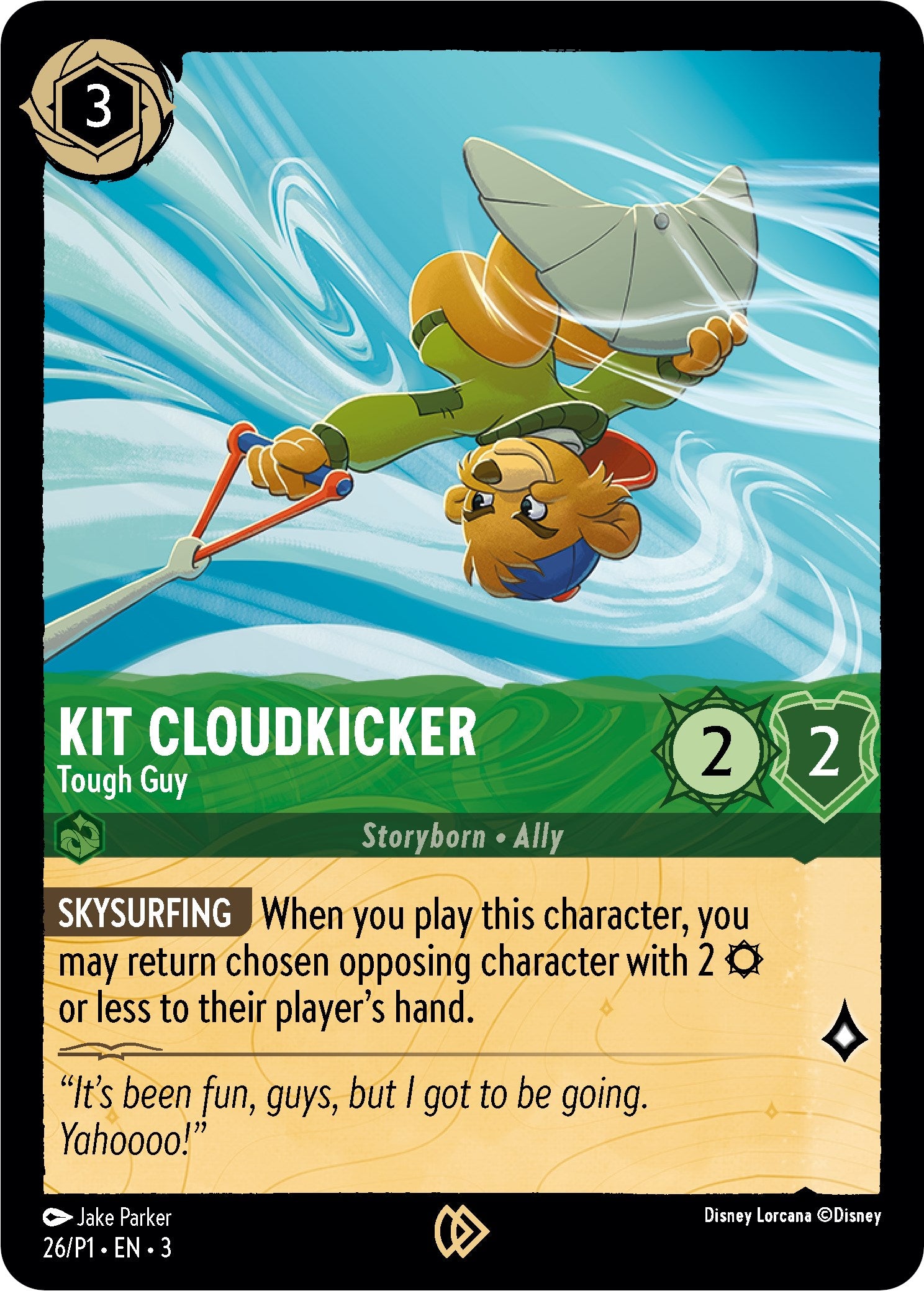 Kit Cloudkicker - Tough Guy (26) [Promo Cards] | North Valley Games