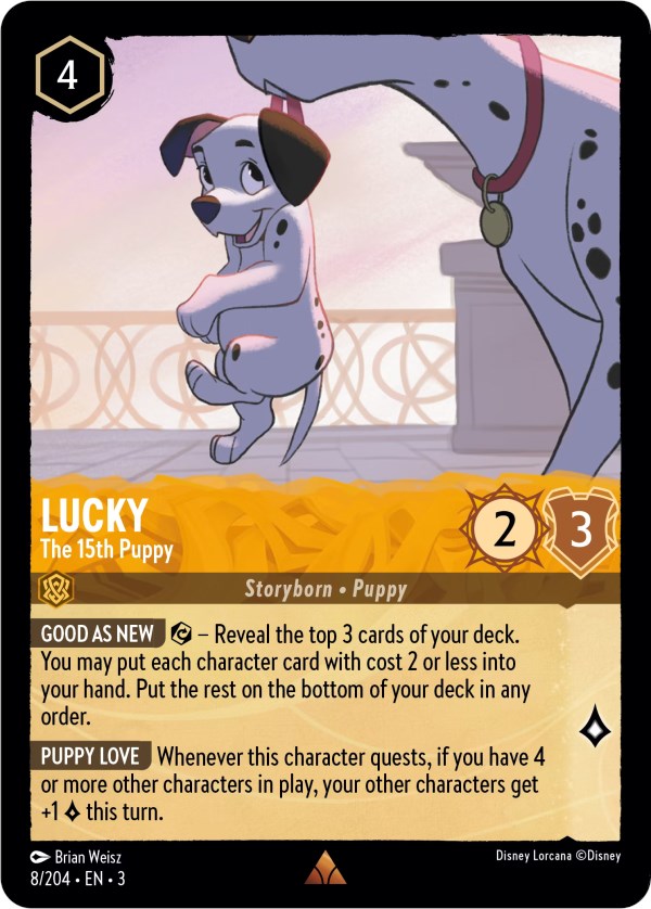 Lucky - The 15th Puppy (8/204) [Into the Inklands] | North Valley Games