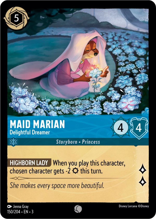 Maid Marian - Delightful Dreamer (150/204) [Into the Inklands] | North Valley Games