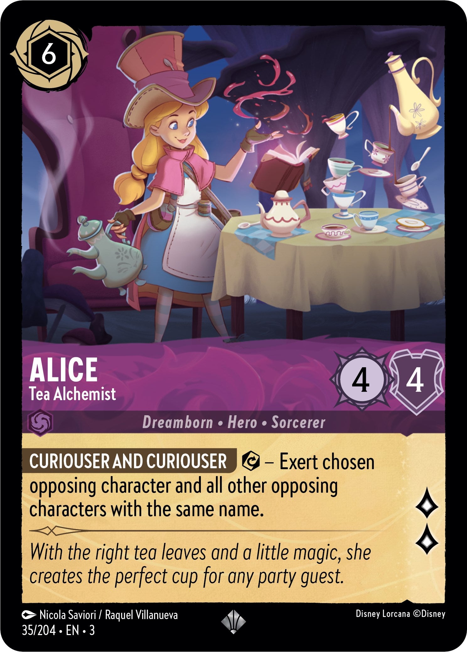 Alice - Tea Alchemist (35/204) [Into the Inklands] | North Valley Games