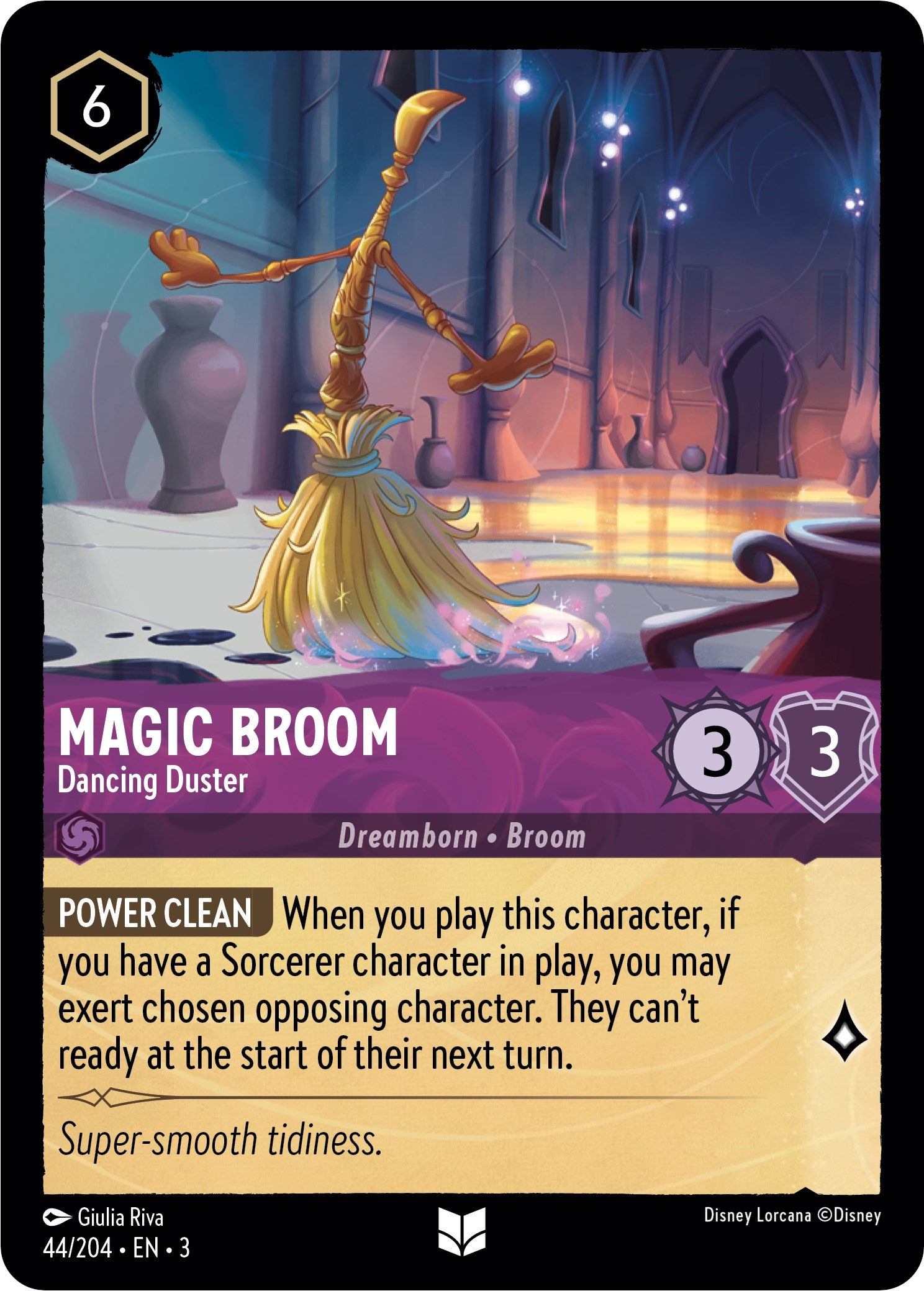 Magic Broom - Dancing Duster (44/204) [Into the Inklands] | North Valley Games