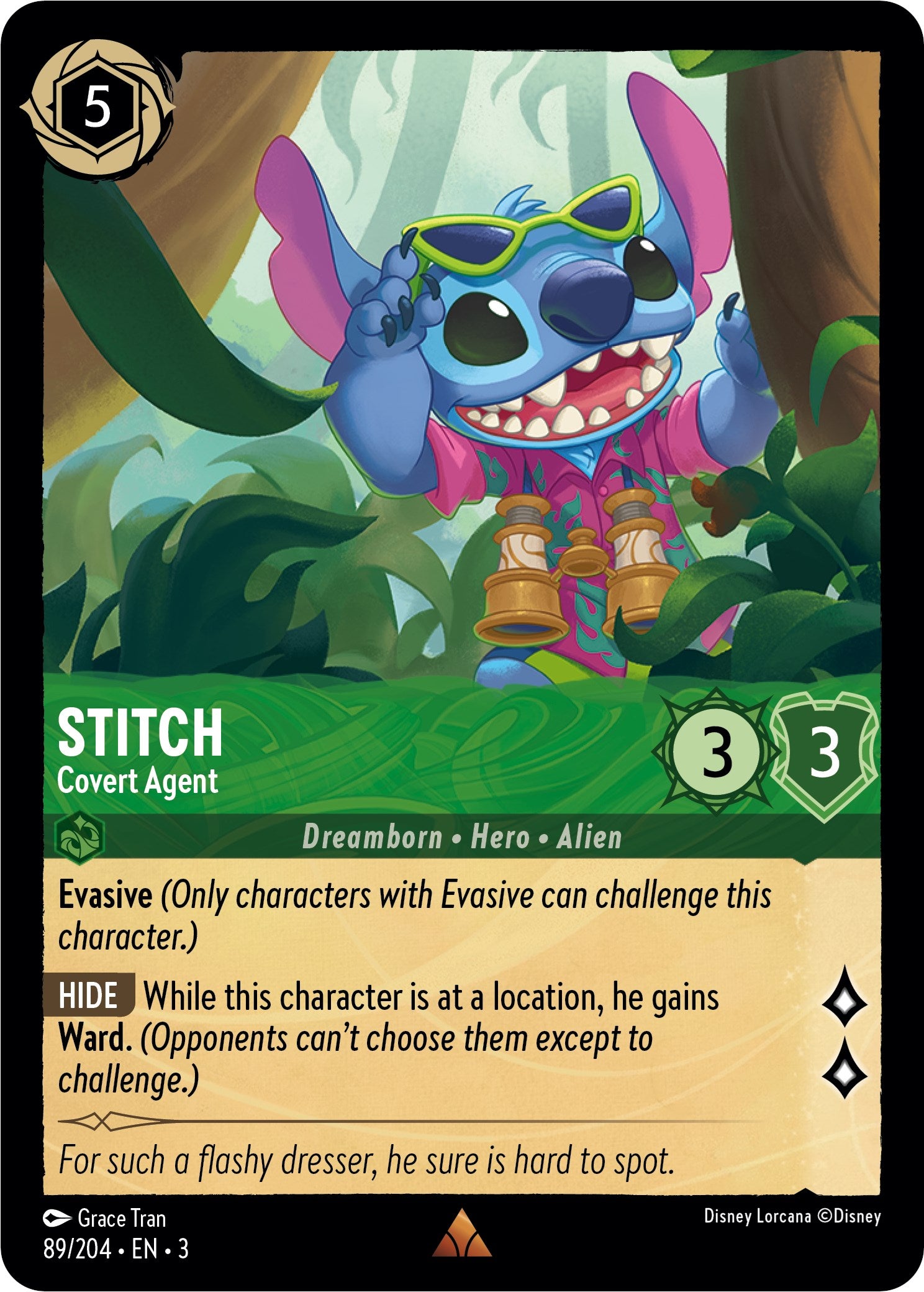 Stitch - Covert Agent (89//204) [Into the Inklands] | North Valley Games