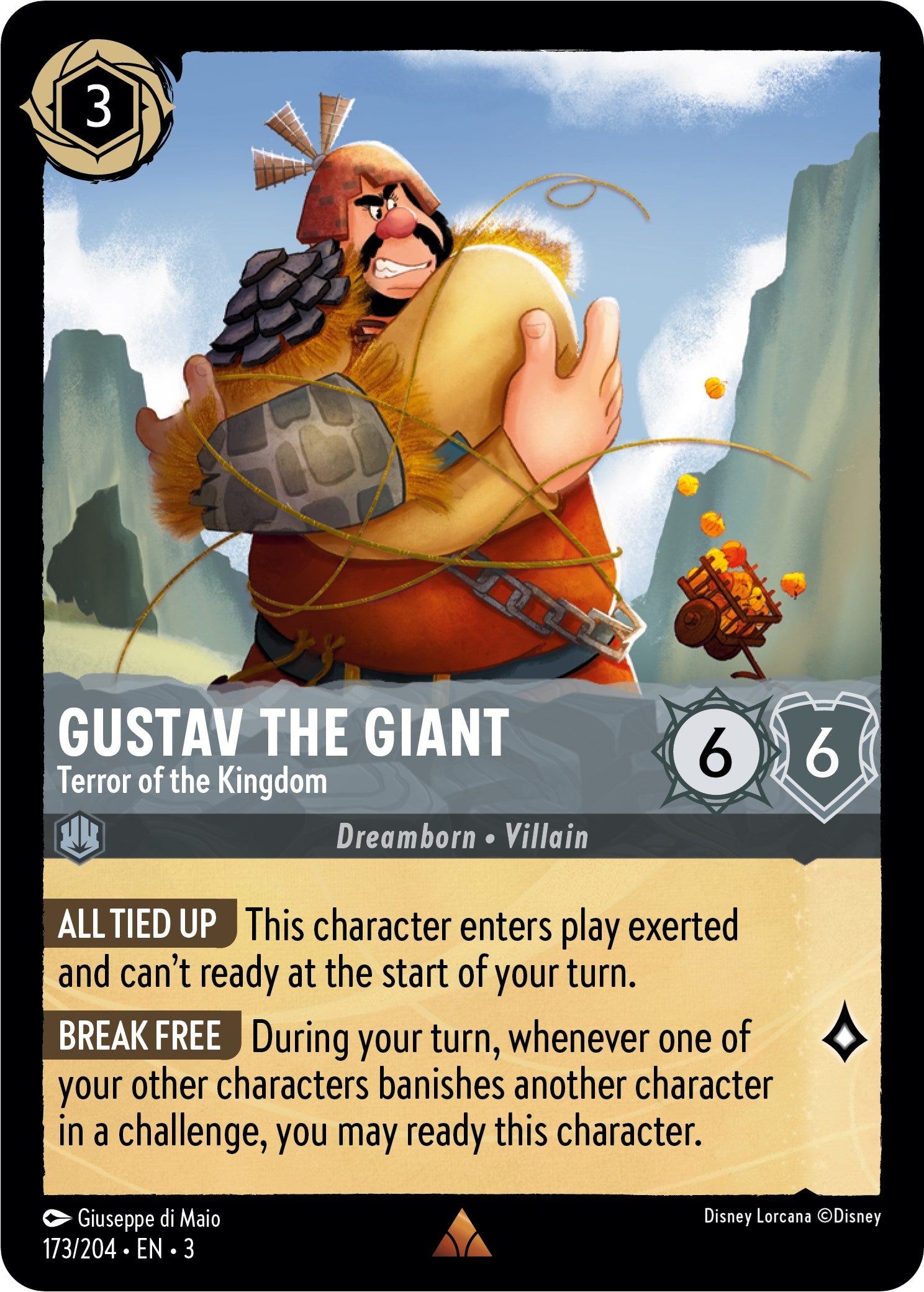 Gustav the Giant - Terror of the Kingdom (173/204) [Into the Inklands] | North Valley Games