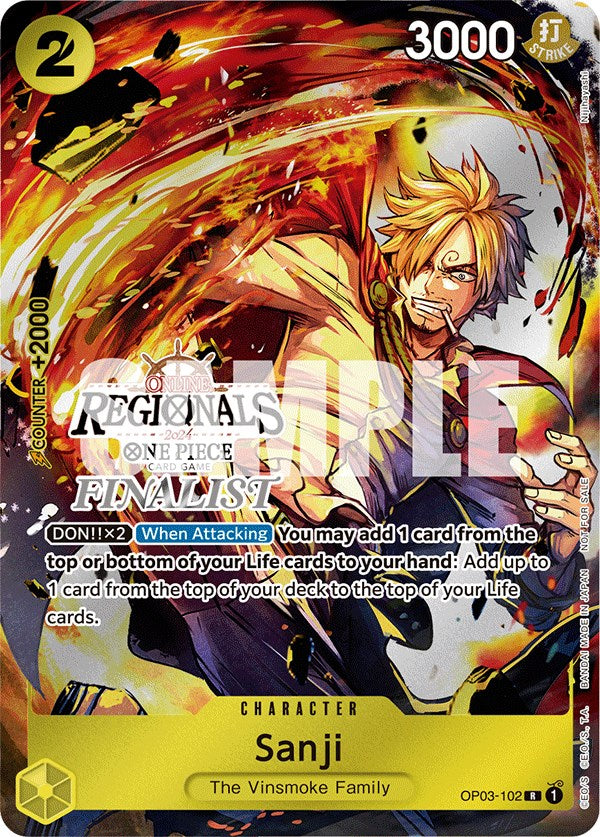 Sanji (Online Regional 2024) [Finalist] [One Piece Promotion Cards] | North Valley Games