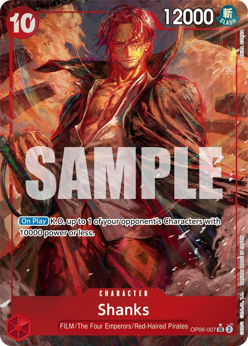Shanks (Alternate Art) [Wings of the Captain] | North Valley Games