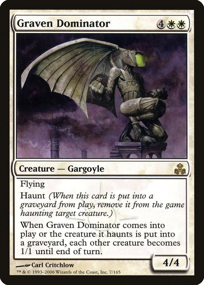 Graven Dominator [Guildpact] | North Valley Games