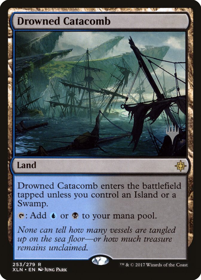 Drowned Catacomb (Promo Pack) [Ixalan Promos] | North Valley Games