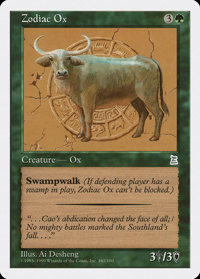 Zodiac Ox [Portal Three Kingdoms] | North Valley Games