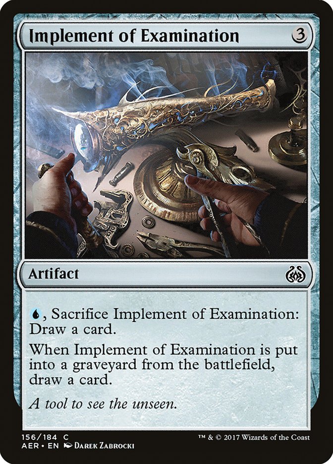 Implement of Examination [Aether Revolt] | North Valley Games
