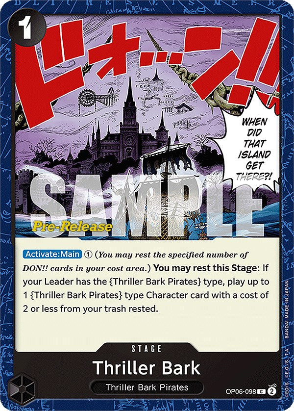 Thriller Bark [Wings of the Captain Pre-Release Cards] | North Valley Games