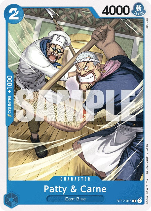 Patty & Carne [Starter Deck: Zoro and Sanji] | North Valley Games