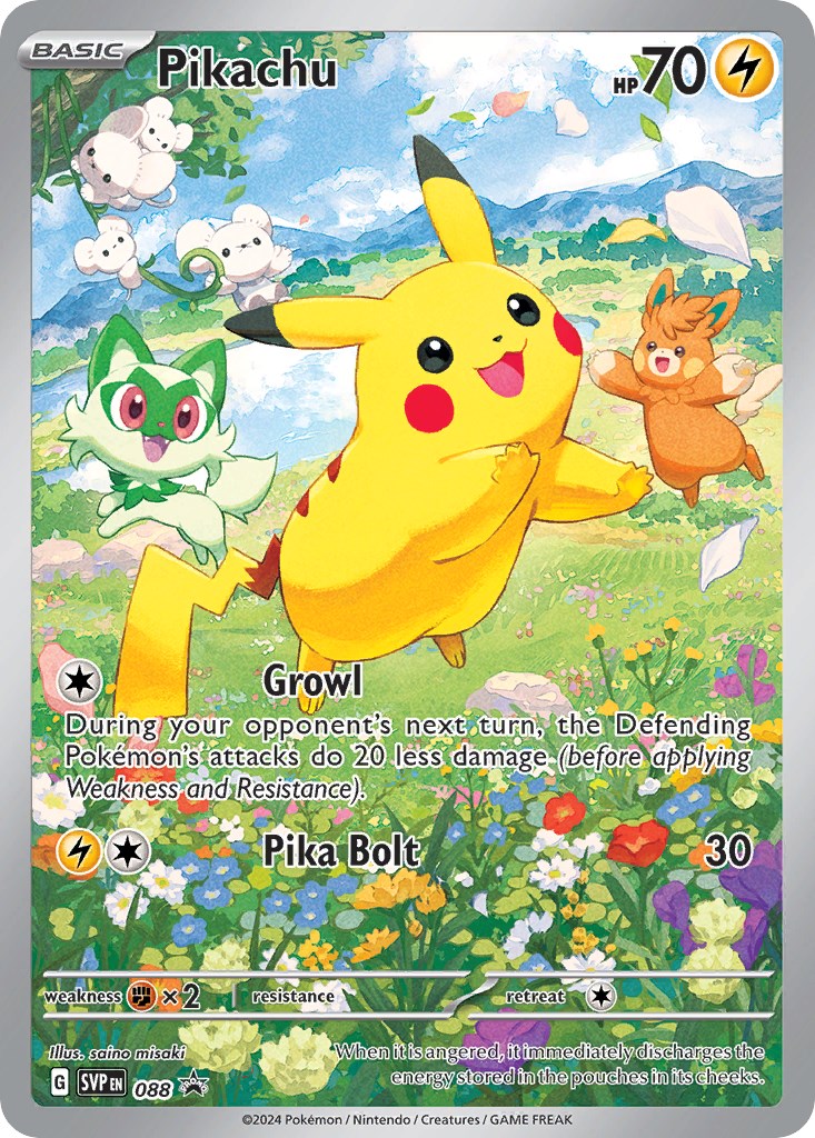 Pikachu (088) [Scarlet & Violet: Black Star Promos] | North Valley Games