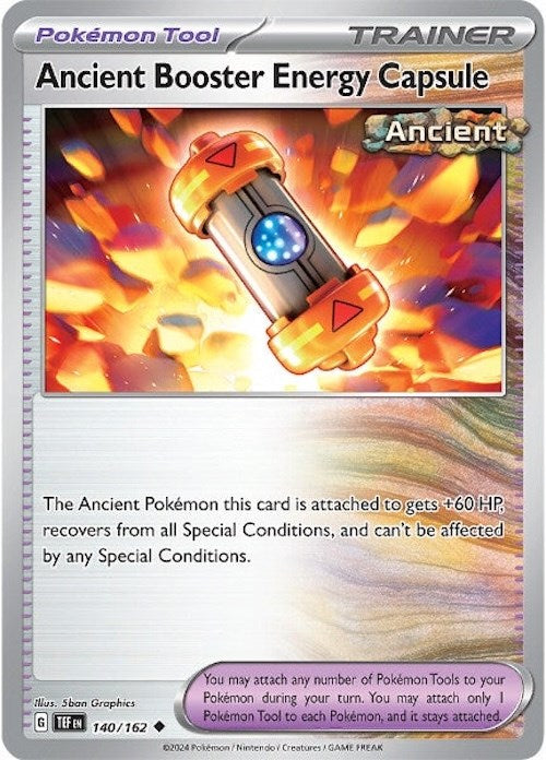 Ancient Booster Energy Capsule (140/162) [Scarlet & Violet: Temporal Forces] | North Valley Games