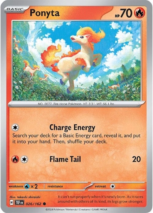 Ponyta (026/162) [Scarlet & Violet: Temporal Forces] | North Valley Games