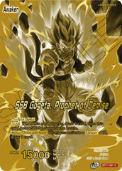 Gogeta // SSB Gogeta, Prophet of Demise (Championship Golden Card 2024 Vol.1) (BT11-001) [Tournament Promotion Cards] | North Valley Games