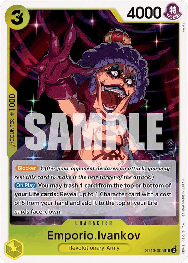 Emporio.Ivankov [Ultra Deck: The Three Brothers] | North Valley Games