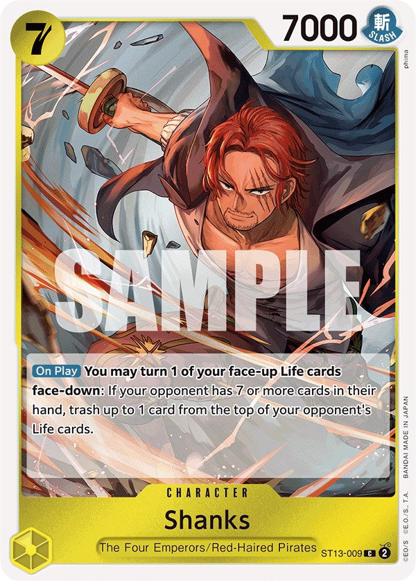 Shanks [Ultra Deck: The Three Brothers] | North Valley Games