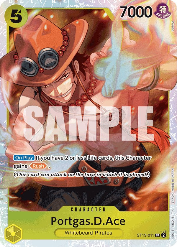 Portgas.D.Ace [Ultra Deck: The Three Brothers] | North Valley Games