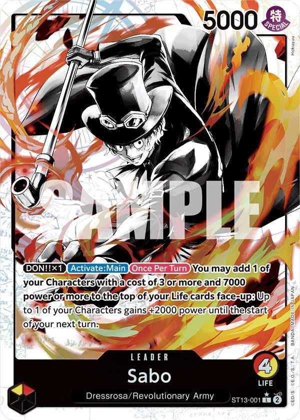 Sabo (Parallel) [Ultra Deck: The Three Brothers] | North Valley Games