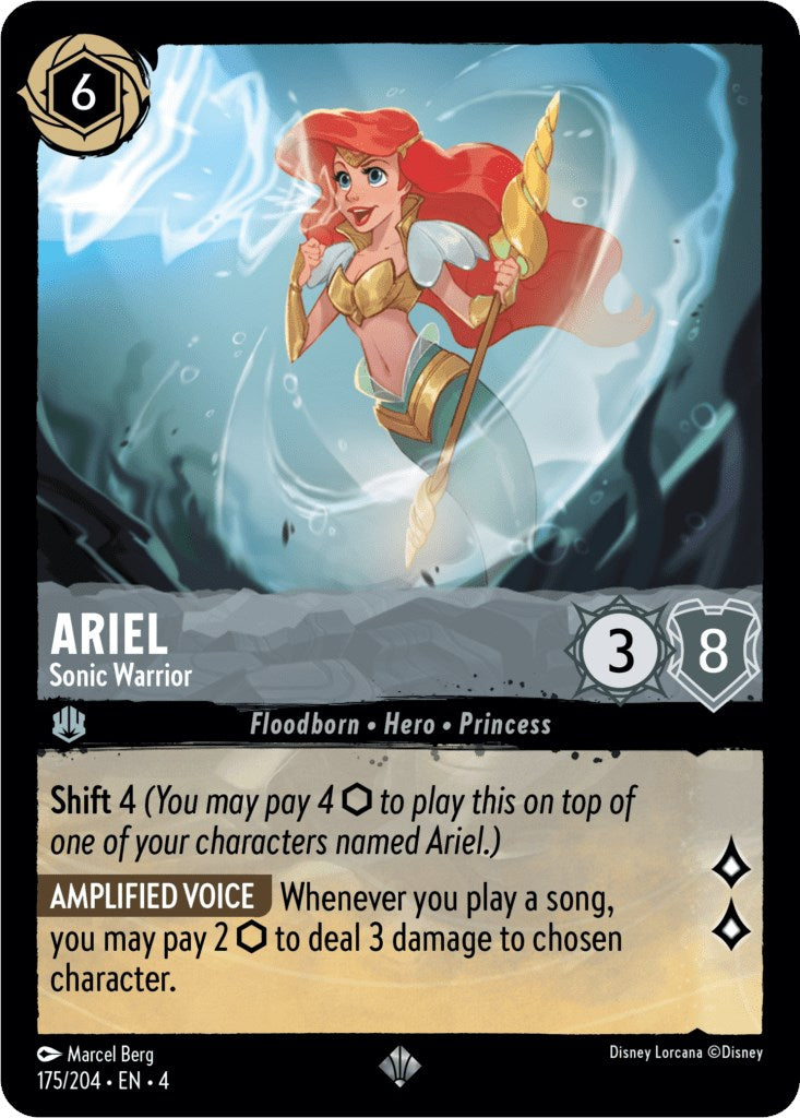 Ariel - Sonic Warrior (175/204) [Ursula's Return] | North Valley Games