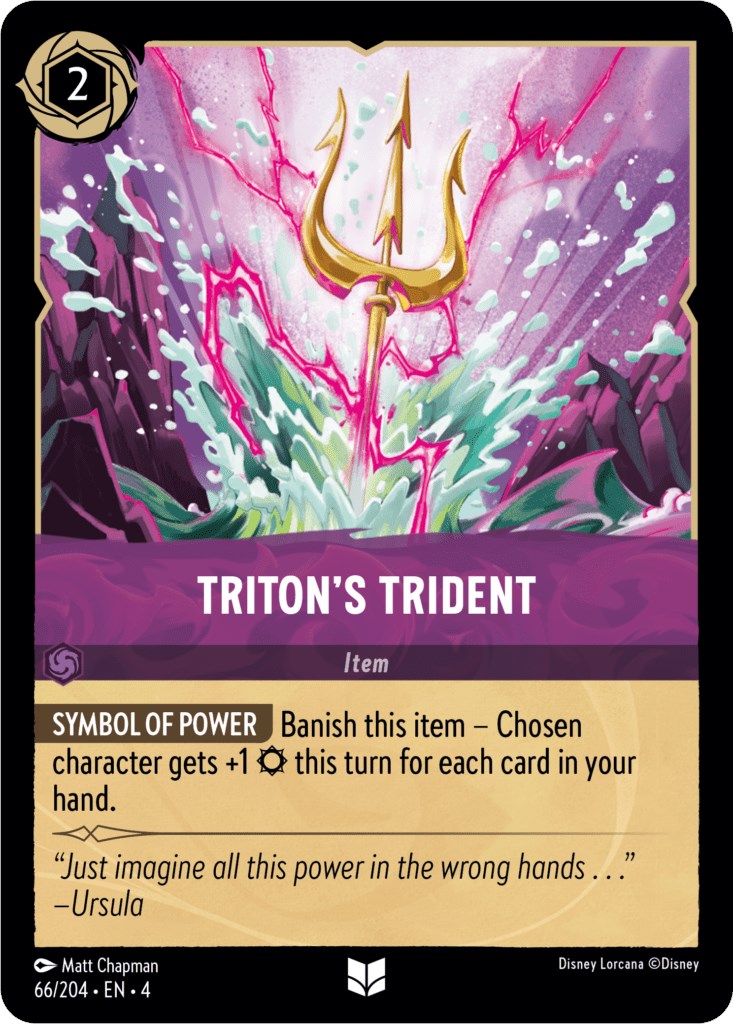 Triton's Trident (66/204) [Ursula's Return] | North Valley Games
