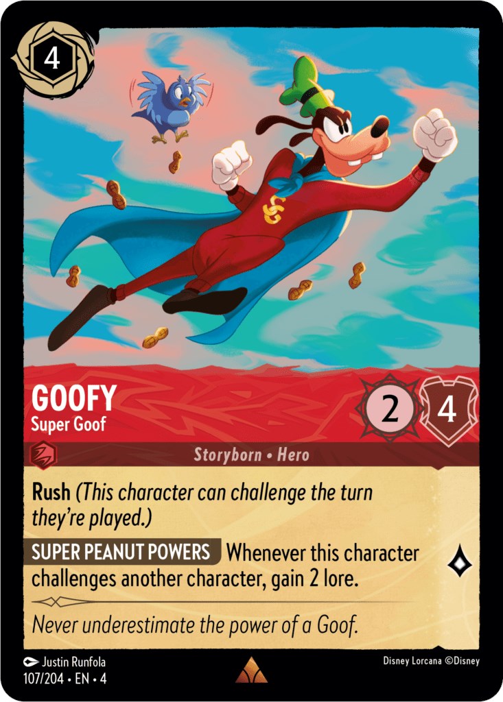 Goofy - Super Goof (107/204) [Ursula's Return] | North Valley Games