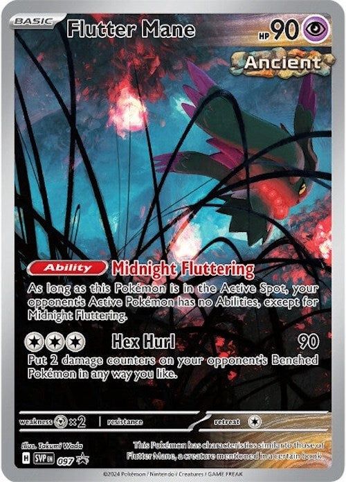Flutter Mane (097) [Scarlet & Violet: Black Star Promos] | North Valley Games