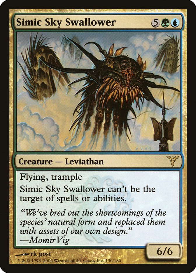 Simic Sky Swallower [Dissension] | North Valley Games