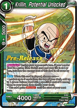 Krillin, Potential Unlocked (BT10-070) [Rise of the Unison Warrior Prerelease Promos] | North Valley Games