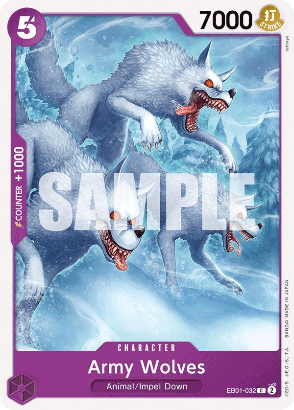 Army Wolves [Extra Booster: Memorial Collection] | North Valley Games