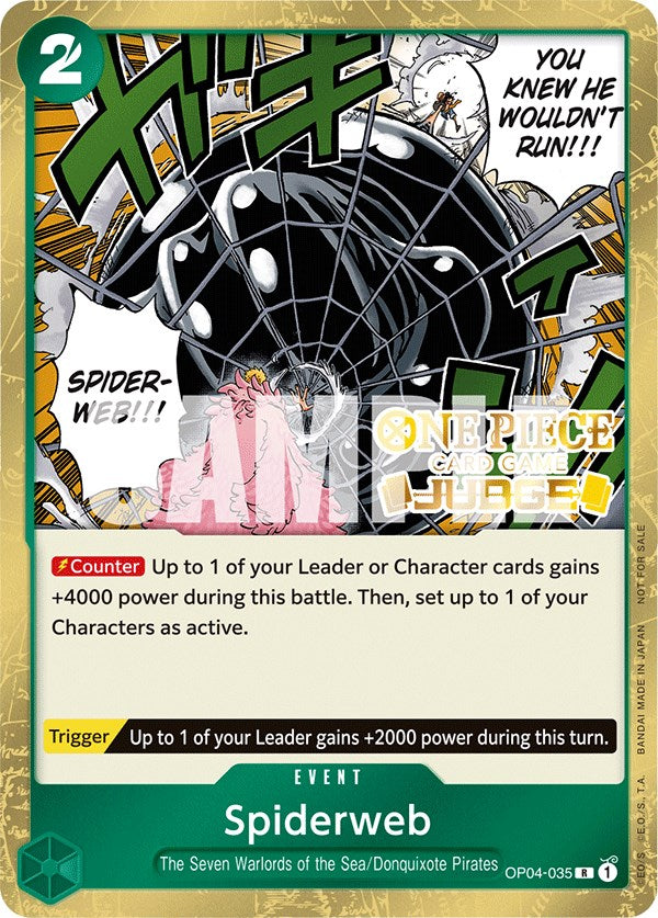 Spiderweb (Judge Pack Vol. 3) [One Piece Promotion Cards] | North Valley Games