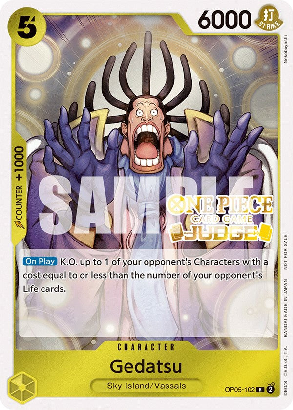 Gedatsu (Judge Pack Vol. 3) [One Piece Promotion Cards] | North Valley Games