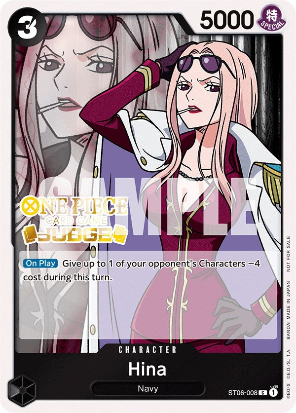 Hina (Judge Pack Vol. 3) [One Piece Promotion Cards] | North Valley Games