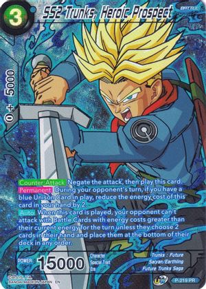 SS2 Trunks, Heroic Prospect (P-219) [Collector's Selection Vol. 2] | North Valley Games