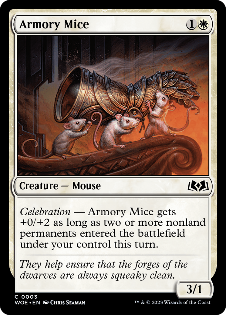 Armory Mice [Wilds of Eldraine] | North Valley Games