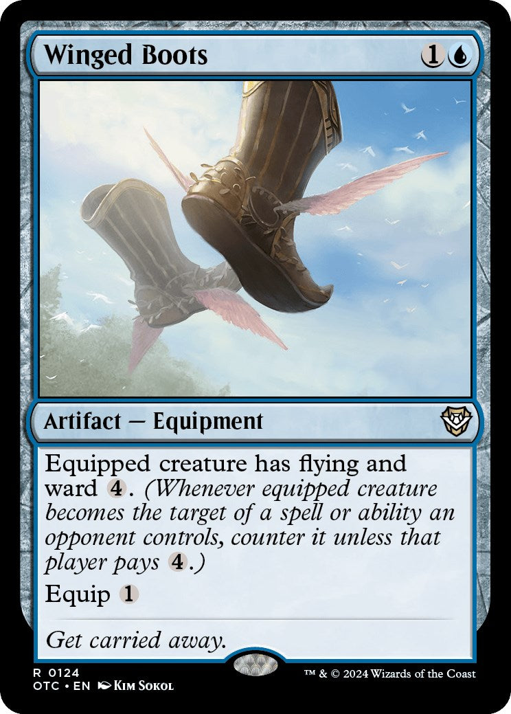 Winged Boots [Outlaws of Thunder Junction Commander] | North Valley Games